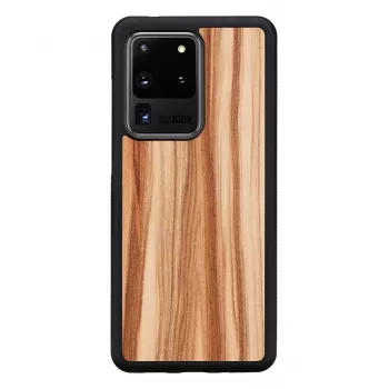 Capa para telemóvel Man and Wood para Samsung Galaxy S20 Ultra — cappuccino preto