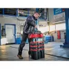 Einhell 4540036 E-Case Bag bolsa de ferramentas de sistema, poliéster, carga de 30 kg, preto/vermelho