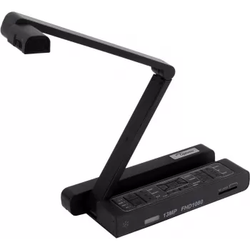Optoma DC455 - Câmara de documentos digital - cor - 13.000.000 píxeis - 1920 x 1080 - 1080p - áudio - VGA, HDMI - USB 2.0 - DC 5 V (DC455)