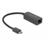 Adaptador USB Type-C macho para LAN 2,5 Gigabit compacto DeLOCK 66645