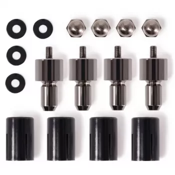 Conjunto de montagem Alphacool 15725 preto aço inoxidável 25 mm 10 g