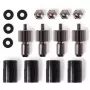 Conjunto de montagem Alphacool 15725 preto aço inoxidável 25 mm 10 g