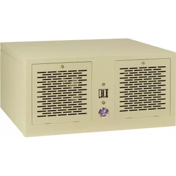 Caixa mini-servidor INTER-TECH IPC S34N com 2x USB 2.0 e 2 ventoinhas de 80 mm