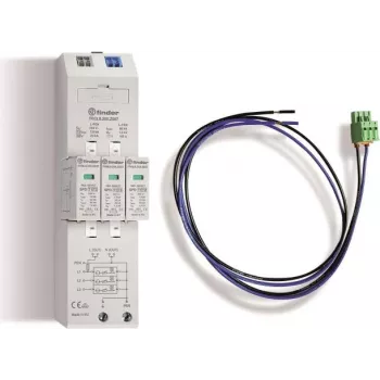 Para-raios combinado 7P.04.8.255.Z007 C8 tipo 1+2 para corrente trifásica TN-S e TT (7P048255Z007C08)