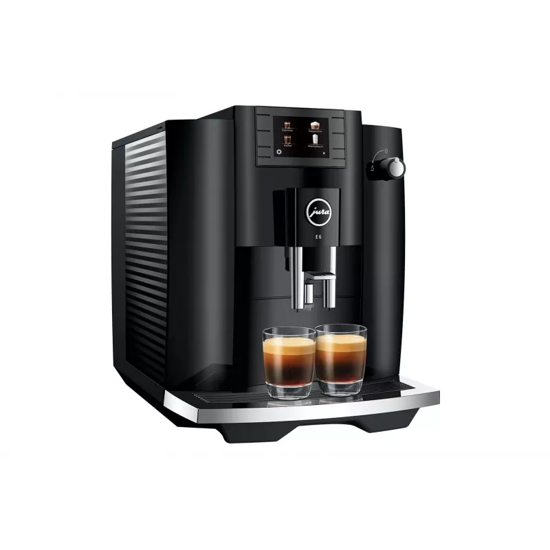 Máquina de café Jura E6 Piano preto (EC)