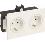 Rehau tomada 2 vias SIGNA IN branco puro BRK 2STD (6121014)