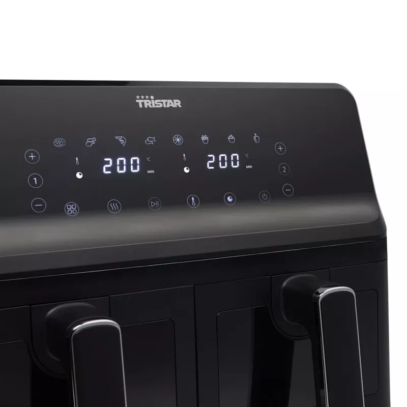 Fritadeira de ar quente Tristar FR-9040 8 L 2700 W Double preto