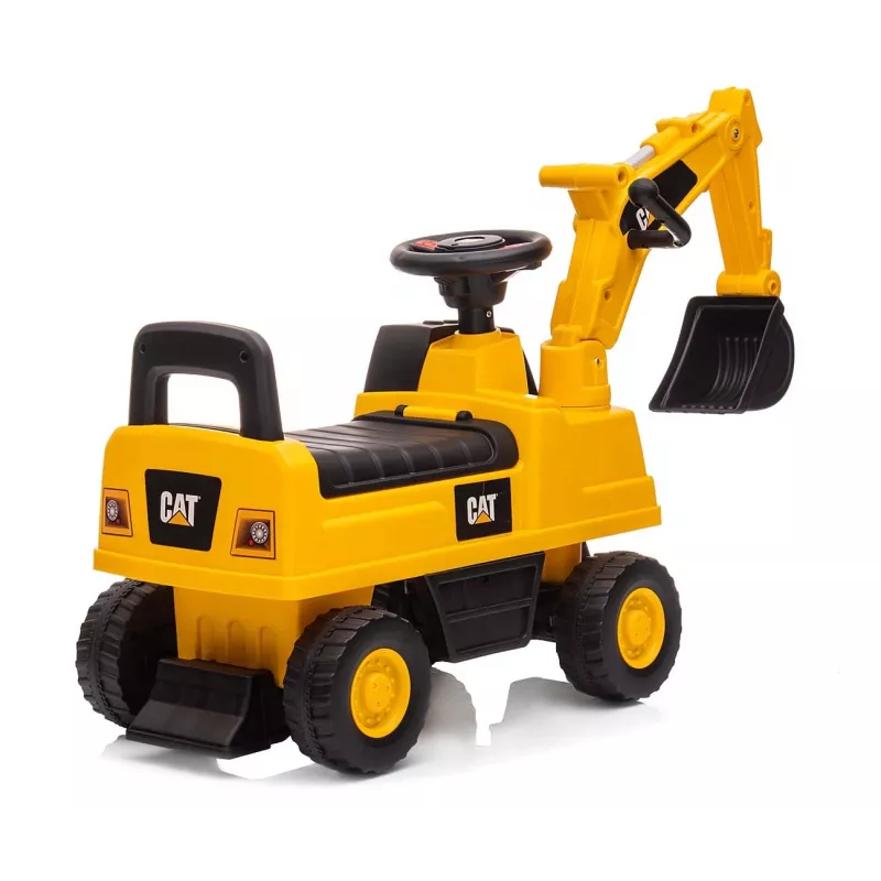 Escavadora de deslize milly mally 5298 – escavadora de deslize para criança com design realista e construção estável