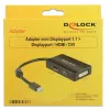 Cabo DeLOCK 0,16 m DisplayPort HDMI DVI Mini DisplayPort