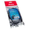 Cabo USB Akasa AK-CBUB46-10BK USB 3.2 Gen 2 1 m preto