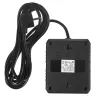 Extensão Maclean MCE388 B, 2 tomadas, 3x USB, 110-240 V, 2500 W, 3 m, preta