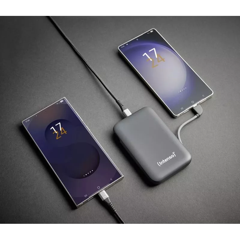 Powerbank USB 10000 mAh/cinzento S10000 7333034 Intenso