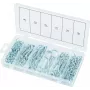 Conjunto de parafusos de gancho e olhal KS Tools 970.0380 — Kit de 151 peças para fixar e pendurar