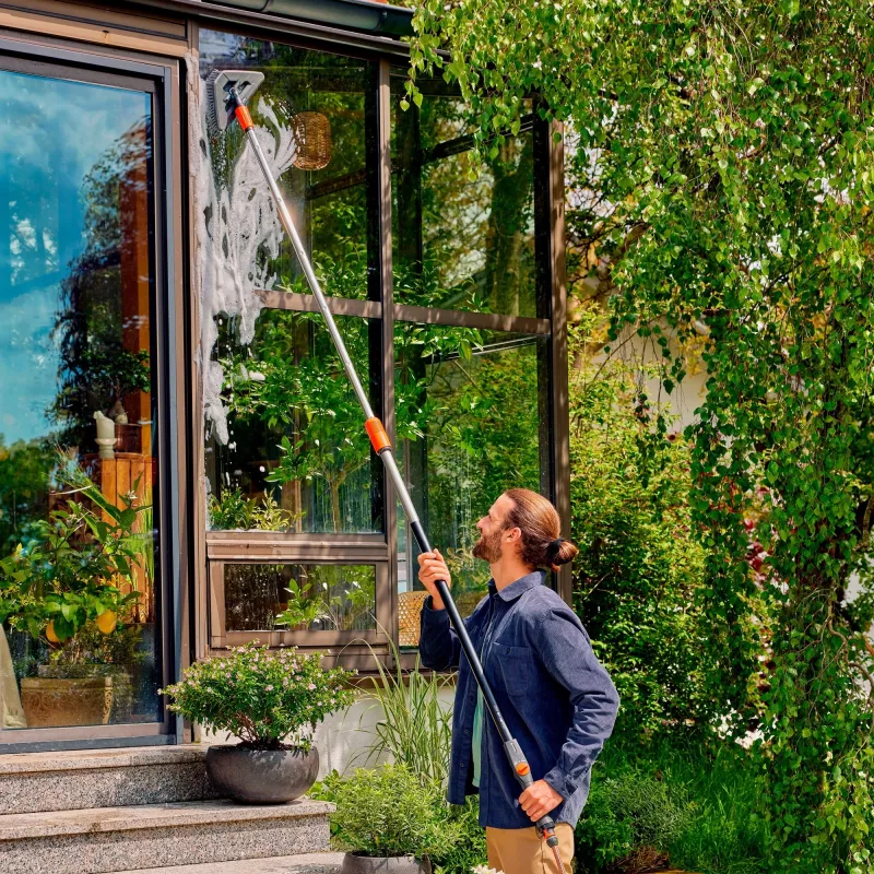 Cabo telescópico Gardena Cleansystem M-XL, 155–260 cm
