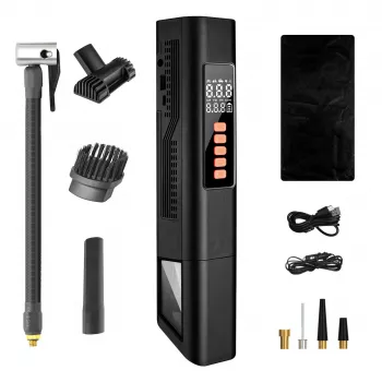 Extralink Aspirador de automóvel com compressor 2-em-1 12V USB