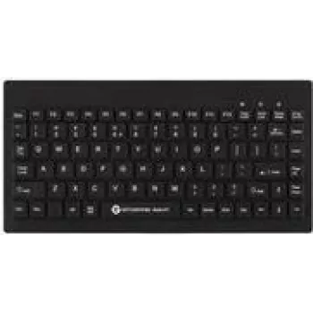 Teclado médico com fio GETT TKG-088-GCQ-IP68-KGEH Preto USB 2.0 layout alemão, lavável, IP68