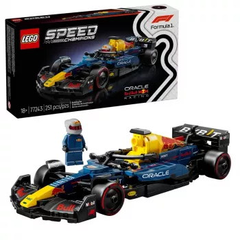 LEGO Speed Champions 77243 Oracle Red Bull Racing RB20 Carro de corrida F1