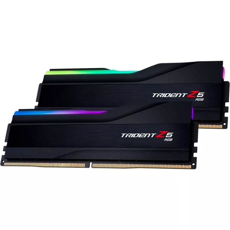 G.Skill Trident Z5 F5-6000J3636F32GX2-TZ5RK 64 GB DDR5 6000 MHz dissipador de calor RGB preto memória para desktop