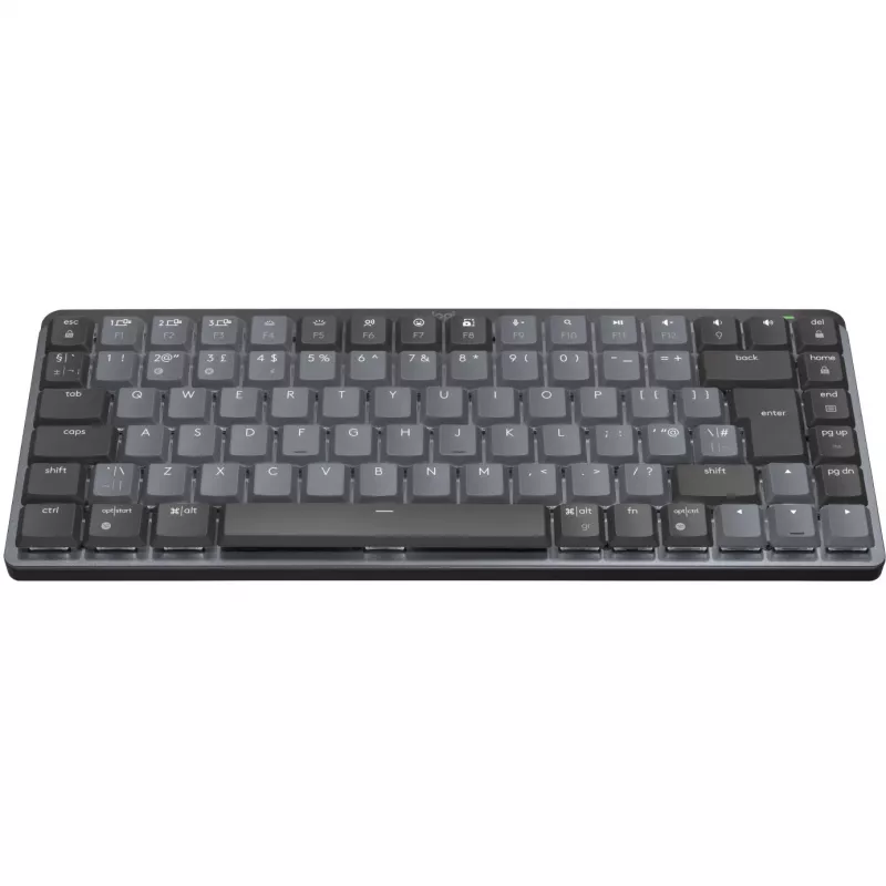 Teclado sem fios iluminado Logitech MX Mechanical Mini - grafite - UK - EMEA (920-010779)