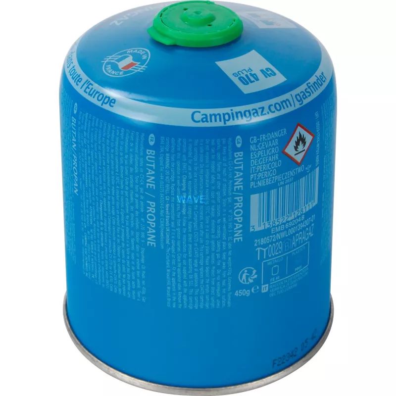 Cartucho de butano/propano Campingaz CV470 450 g recarregável