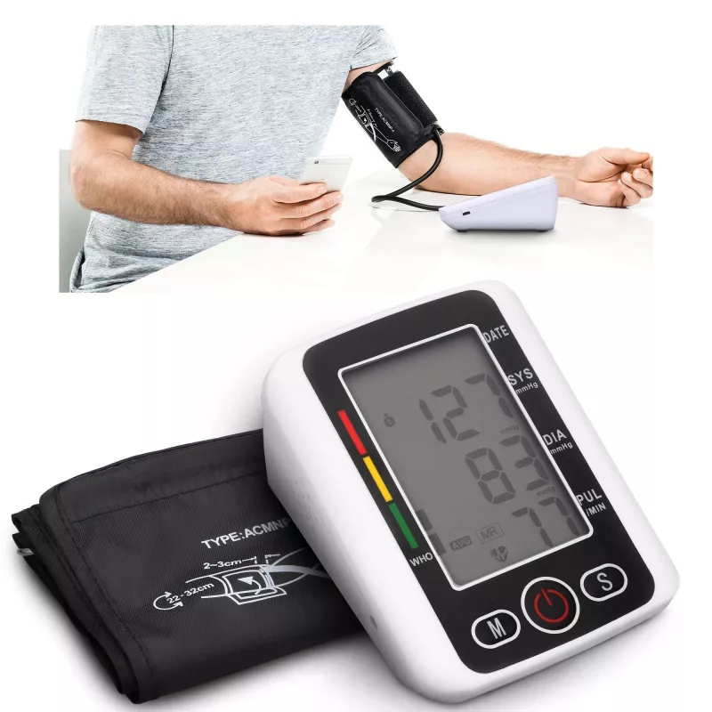 Extralink Smart Life K-69 medidor de tensão arterial, preto