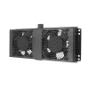Ventilador de arrefecimento Extralink 2 FANS ROOF COOLING UNIT 220V AC preto metal