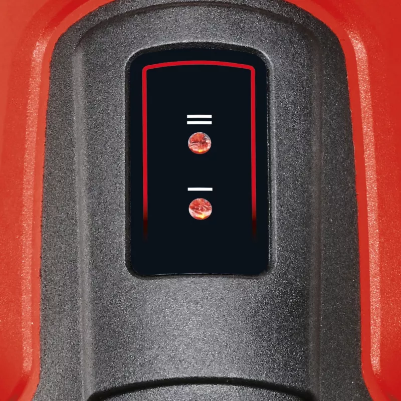 Pistola de ar quente a bateria Power X-Change TE-HA 18 Li-Solo, 18 Volt, soprador de ar quente vermelho/preto, sem bateria e carregador