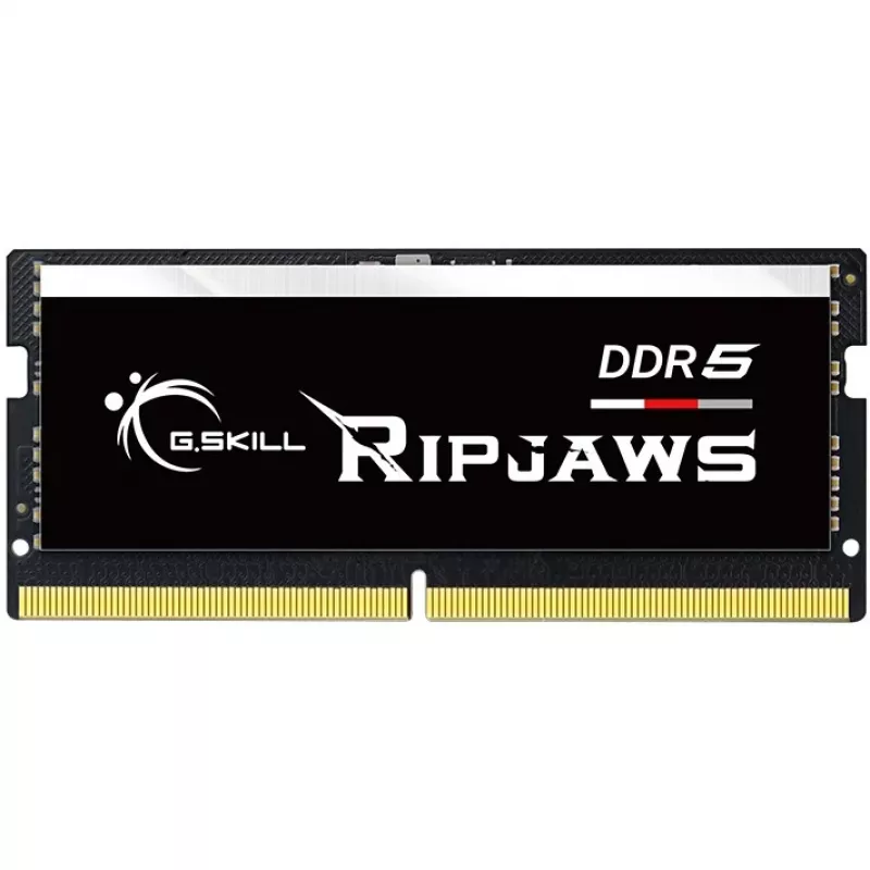 SO-DIMM 32 GB DDR5-4800 (2x 16 GB) Dual-Kit, memória preta, F5-4800S4039A16GX2-RS, Ripjaws
