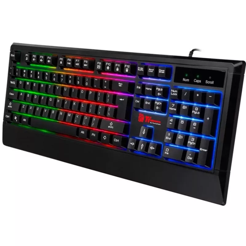 Tt eSPORTS Challenger Combo USB QWERTY alemão preto (CM-CHC-WLXXPL-GR)