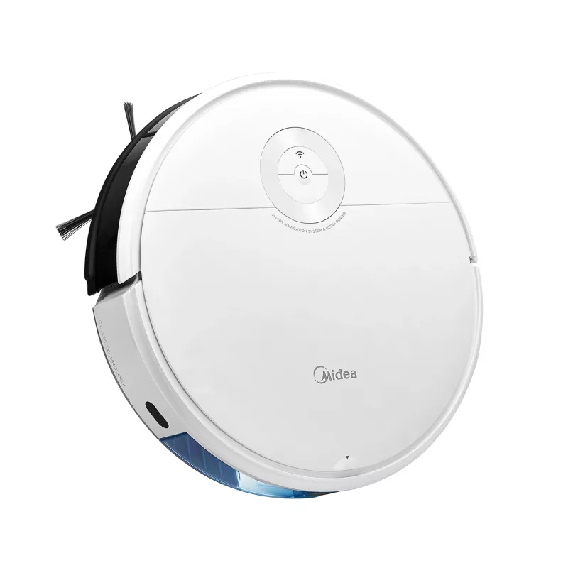 Midea | I5C | Aspirador robô | Húmido e seco | Duração (máx.) 120 min | Iões de lítio | 2600 mAh | Capacidade do depósito L | 4000 Pa | Branco | Garantia da bateria mês(es)