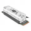 Dissipador de água para SSD Alphacool HDX Apex M.2 2280, acrílico aRGB