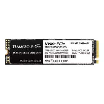 Team Group MP33 - SSD - 256 GB - Interno - M.2 2280 - PCIe 3.0 x4 (NVMe)