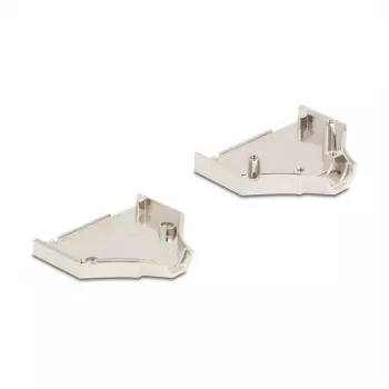 Conector de fio DeLOCK 67139 D-Sub 44 pinos prateado conector fêmea
