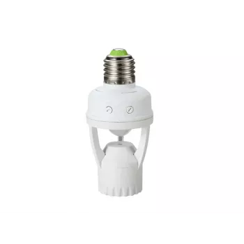 Casquilho com sensor de movimento PIR MACLEAN MCE24, modelo 35100