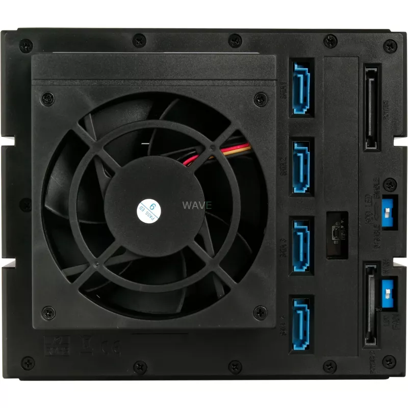 Caixa externa SilverStone SST-FS304-12G 3,5 polegadas, 4 baías – preto