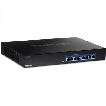 TRENDnet TEG S708 - Switch - 8 x 100/1000/2.5G/5G/10GBase-T - secretária, montagem em rack