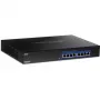 TRENDnet TEG S708 - Switch - 8 x 100/1000/2.5G/5G/10GBase-T - secretária, montagem em rack