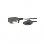 Extensão TAE-F Wentronic Goobay 6m, preto, macho/fêmea 50243