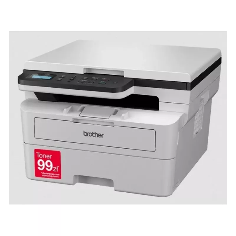 Impressora laser multifunções Brother DCP-B7600D — monocromática, 34 páginas/min., duplex, 256 MB, USB 2.0, A4