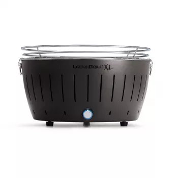 Grelhador a carvão de tacho LotusGrill XL cinzento