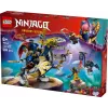 LEGO NINJAGO Conjunto 71843 Rogue’s Mech Dragon Rider — 584 peças, 4 minifiguras, 190 mm de altura do modelo