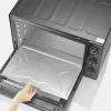 Forno elétrico de mesa autónomo SEVERIN TO 2076 — 46 L, 1800 W, autónomo, preto, 515×420×365 mm