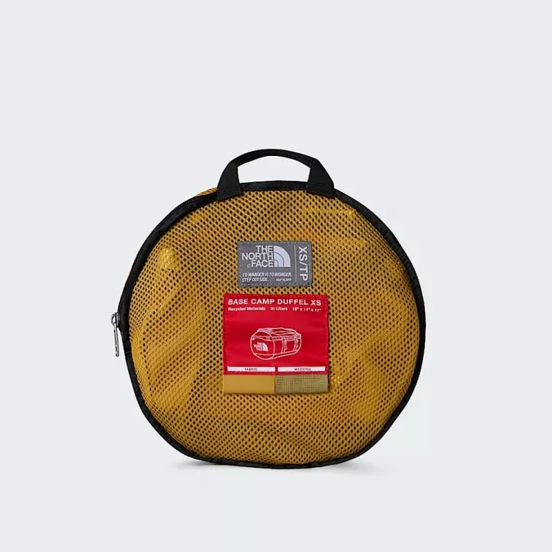 Mala de viagem The North Face Base Camp Duffel XS – tan/cedar/honeye