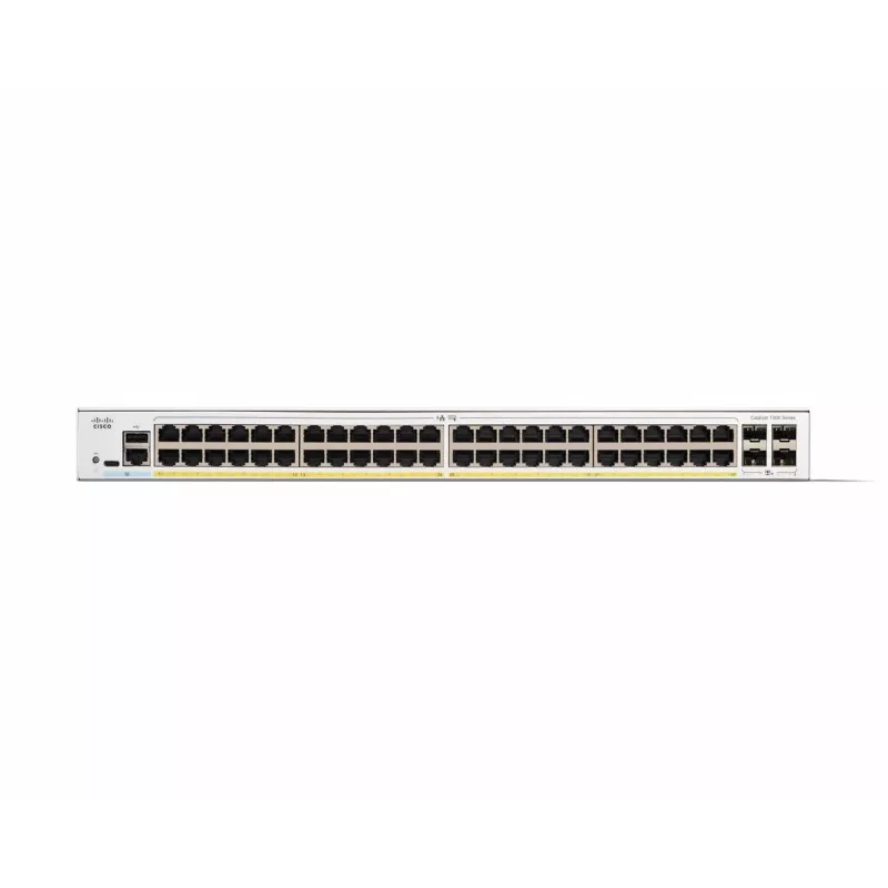 Switch gerido Cisco Catalyst 1300-48P-4X 48 portas GE PoE 4x10GE SFP+