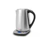 Chaleira elétrica Caso 1,7 l 2200 W preto aço inoxidável