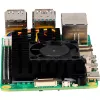 Conjunto de dissipadores Joy-IT RB-heatsink5 preto (RB-heatsink5)