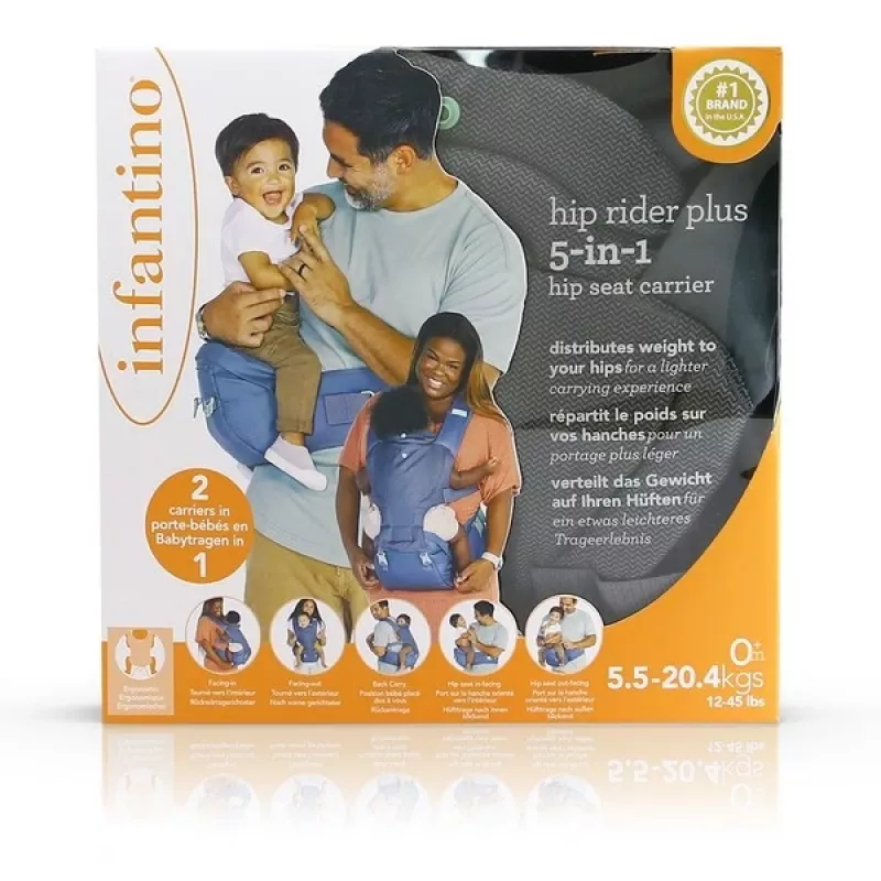 Porta-bebé Infantino 5w1 com assento 300012