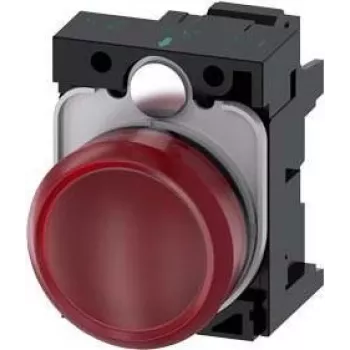 Siemens 3SU1106-6AA20-3AA0 lâmpada de alarme vermelha