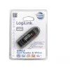 Leitor de cartões LOGILINK CR0007 USB 2.0 para SD/MMC, preto, até 480 Mbit/s