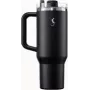 Caneca térmica Lurch BIG CUP 1,2L, aço inoxidável de parede dupla com isolamento a vácuo, preto